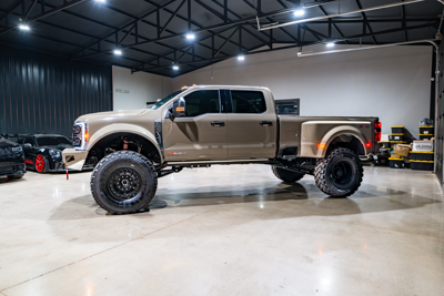 2026 F450 Liquid Spring Dbl Wheels Fenders And Bumpers Left View