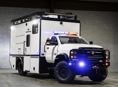 Chevy 5500 White Fifa World Cup Security Trucks