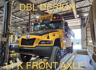 F650 F750 4x4 Front Axle Conversion Used For Other Applications