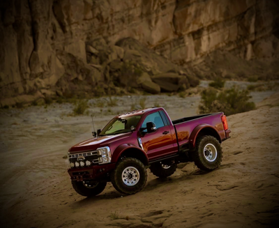 Ford F 450 Red Short Bed Two Door