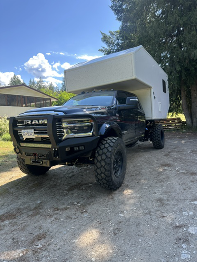 Ram 5500 Super Singles With A Grid Iron Bumper Ram Gen 2 2023 Side View