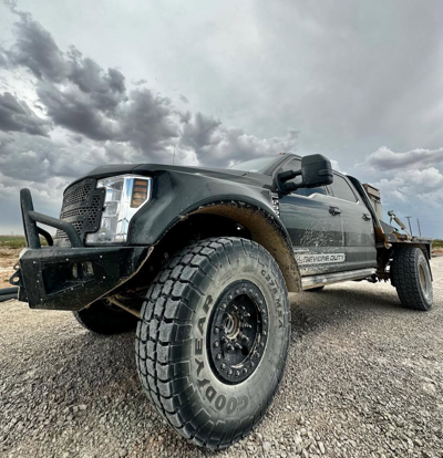 Ford F-500 Super Single Conversion 4x4 Severe Duty Winch Bumper