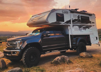 Ford F-550 Super Single Camper Flatbed Severe Duty Conversion