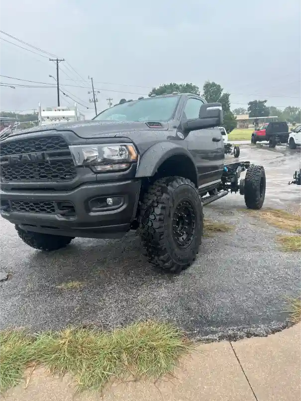 Dodge Ram with DBL fender flares